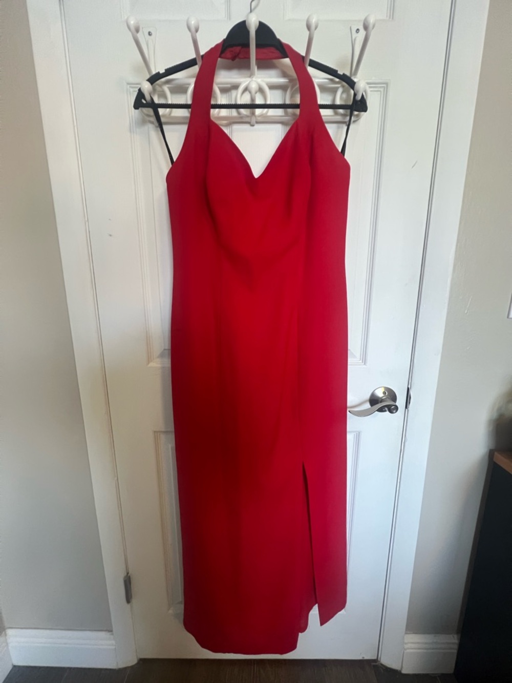 Red Halter Dress